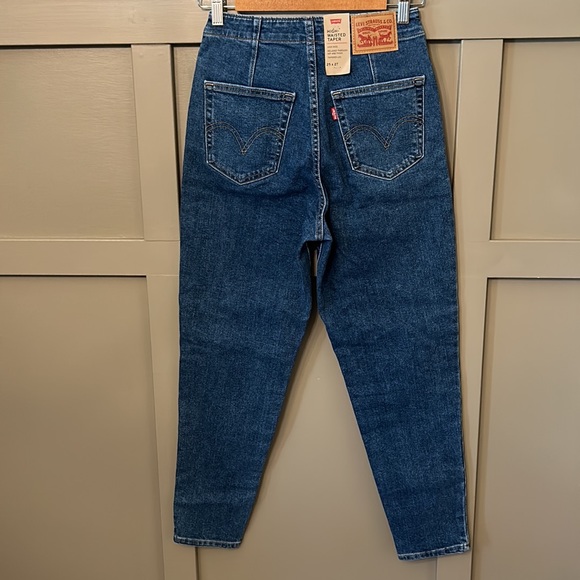 Levi's Hollywood High Rise High-Waisted Taper Jeans Size 25 New NWT - Picture 7 of 13